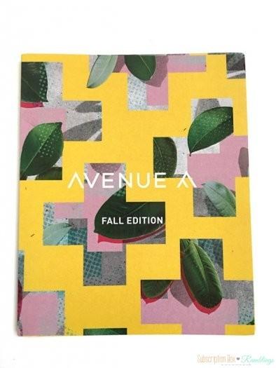 Adidas Avenue A Fall 2016 Subscription Box Review
