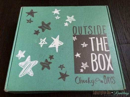 Outside the Box by Cheeky Days September 2016 Monthly Subscription Box Review