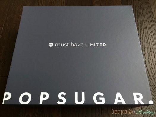 POPSUGAR Must Have Fall 2016 Limited Edition Box Review