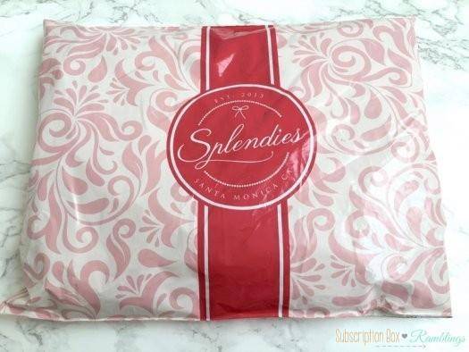 Splendies September2016 Subscription Review