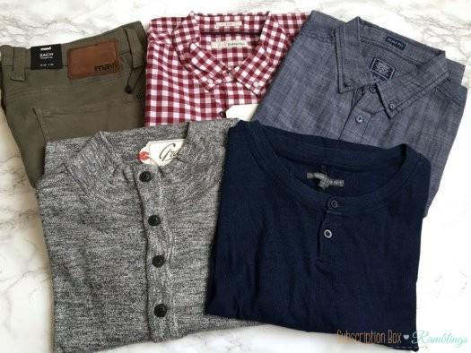 Read more about the article Stitch Fix for Men September 2016 Subscription Box Review