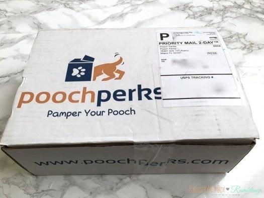 Pooch Perks October 2016 Subscription Box Review + Coupon Code