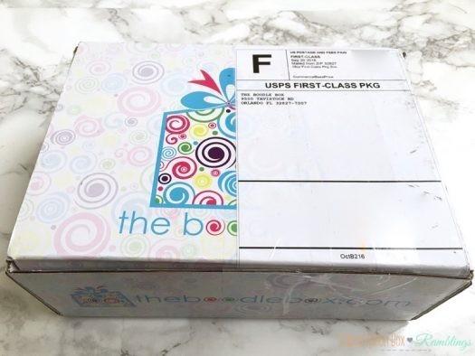 The Boodle Box (Two) October 2016 Subscription Box Review