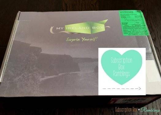 MyIrelandBox August 2016 Subscription Box Review