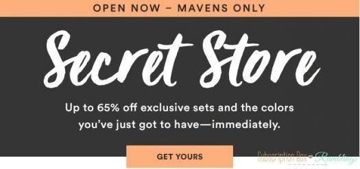 Julep October 2016 Secret Store – Now Open to all Mavens!