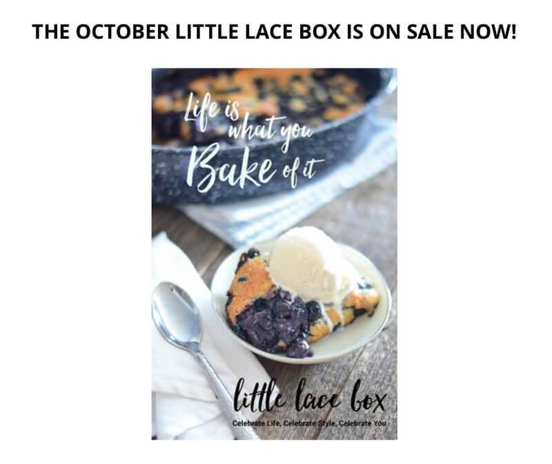 Read more about the article Little Lace Box October 2016 Box on Sale Now + $20 Off!