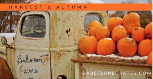 Gable Lane Crates Autumn & Harvest Crates - On Sale Now!