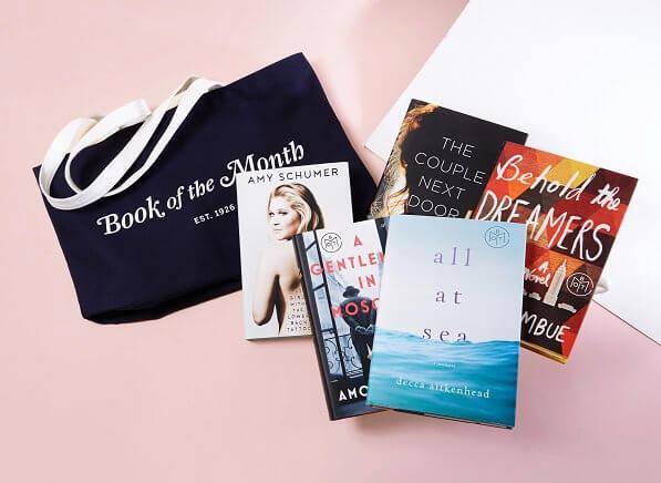 Book of the Month – First Month for $5 or 30% off 3-Month + Free Tote!