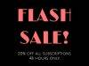 LaRitzy 20% Off Flash Sale + October Spoiler Alert!