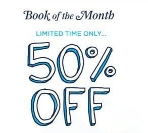 Book of the Month – 50% Off 3-Month Subscriptions