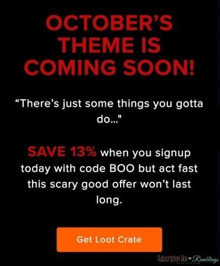 Loot Crate Flash Sale + Free Bonus Tee with Annual Subscriptions