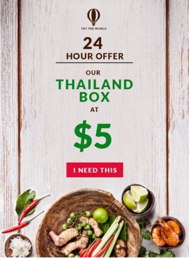 Try the World - Thailand Box Just $5