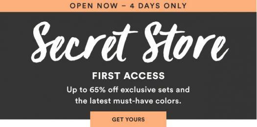 Julep October 2016 Secret Store - Now Open