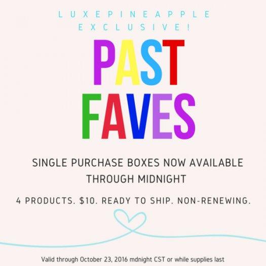 Luxe Pineapple $10 Pineapple Surprise Boxes!