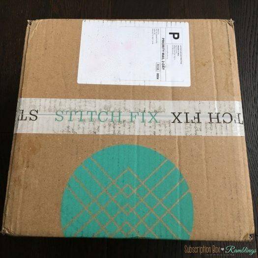 Stitch Fix October 2016 Subscription Box Review