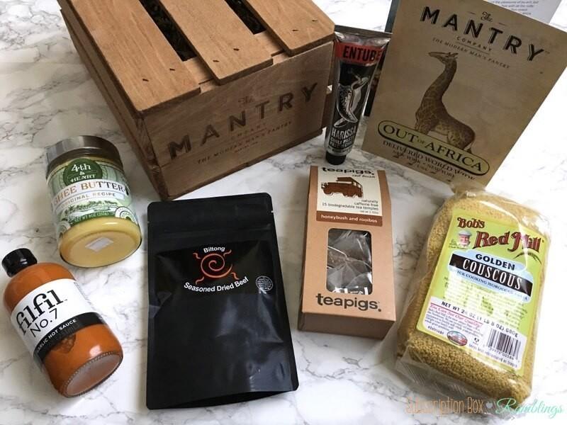 Mantry September 2016 Subscription Box Review “Out of Africa”
