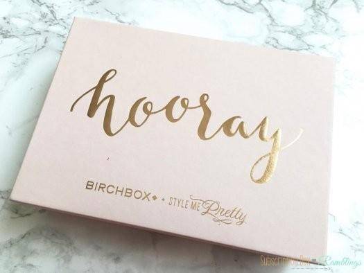 Birchbox Mystery Box Review