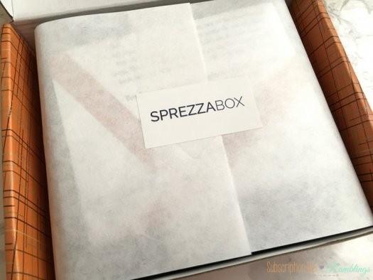 SprezzaBox October 2016 Subscription Box Review + Coupon Code