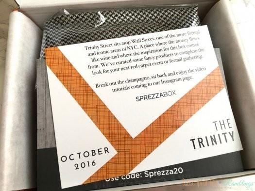 SprezzaBox October 2016 Subscription Box Review + Coupon Code