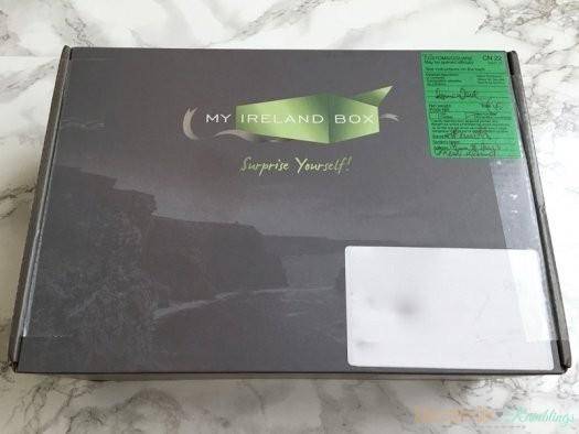 MyIrelandBox October 2016 Subscription Box Review