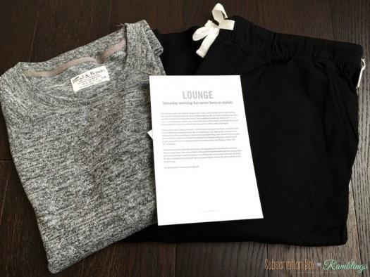 Bespoke Post Review + Coupon Code – October 2016 “Lounge”