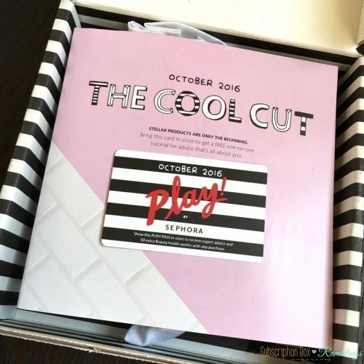 Play! by Sephora October 2016 Subscription Box Review