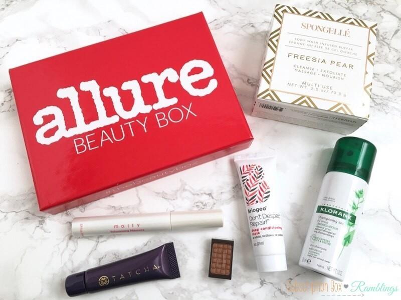 Read more about the article Allure Beauty Box October 2016 Subscription Box Review
