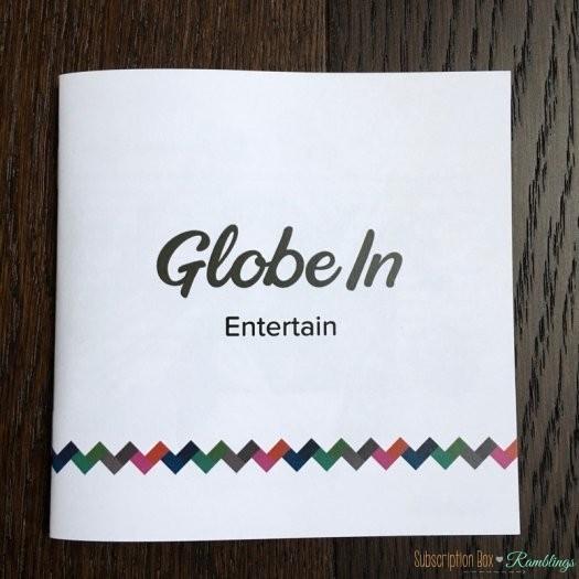 GlobeIn Limited Edition "Entertain" Box Review
