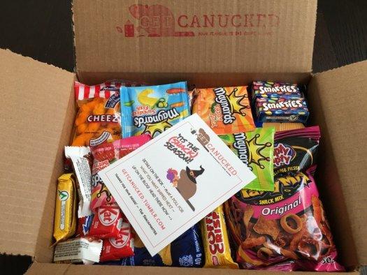 Get Canucked October 2016 Subscription Box Review