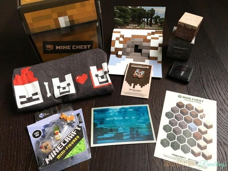 Read more about the article Mine Chest October 2016 Subscription Box Review