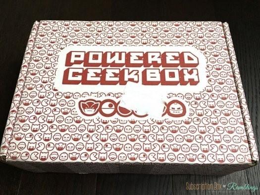 Powered Geek Box October 2016 Subscription Box Review