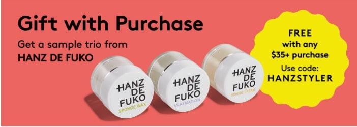 Read more about the article Birchbox Man – Spend $35+, get a free Hair Styler Sample Trio from Hanz de Fuko
