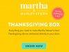 Martha & Marley Spoon Thanksgiving Box!