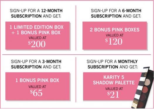 GLOSSYBOX Gift With Purchase Offers + October 2016 Spoilers!