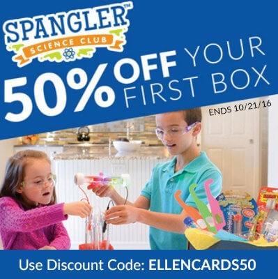 Read more about the article Spangler Science Club – 50% Off Coupon Code