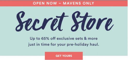 Julep November 2016 Secret Store - Now Open to All Mavens