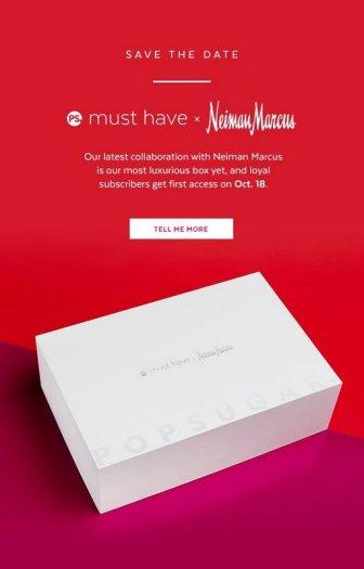 POPSUGAR x Neiman Marcus Must Have Box – Early Access October 18th