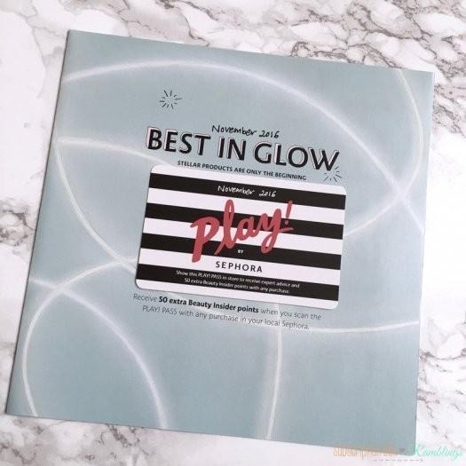 Play! by Sephora November 2016 Subscription Box Review
