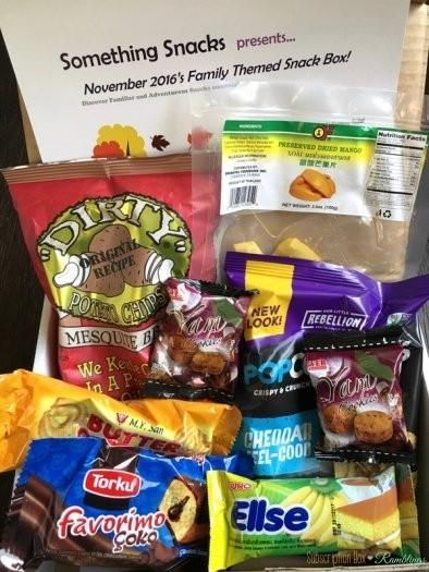 Read more about the article Something Snacks Review – November 2016 Subscription Box