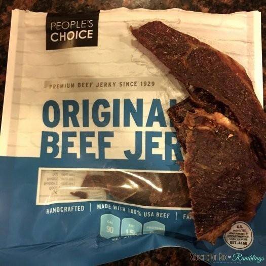 People's Choice Beef Jerky Subscription Box Review