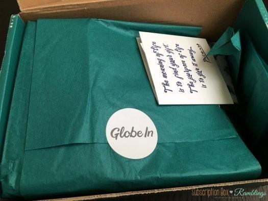 GlobeIn November 2016 Subscription Box Review - "Giving" + Coupon Code