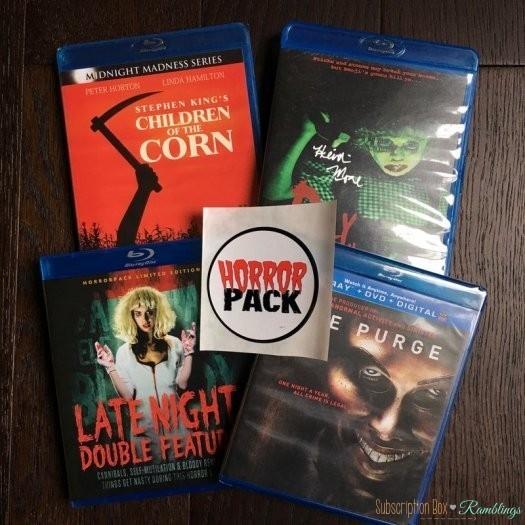 Read more about the article HorrorPack October 2016 Subscription Box Review