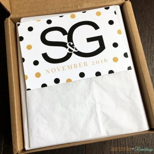 Read more about the article S&G Beauty Box November 2016 Subscription Box Review