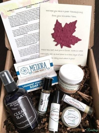 Read more about the article Kloverbox Review – November 2016 Subscription Box + Coupon Code