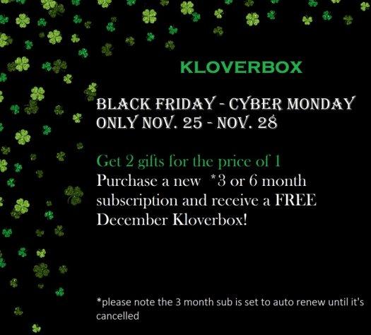 KLoverbox Black FridayKLoverbox Black Friday