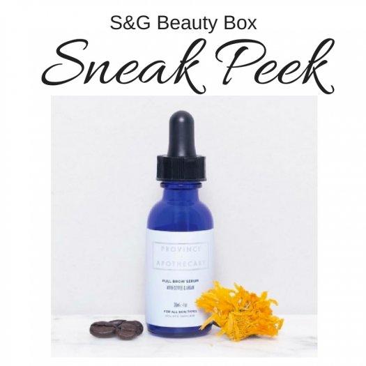 S&G Beauty Box November 2016 Spoiler!