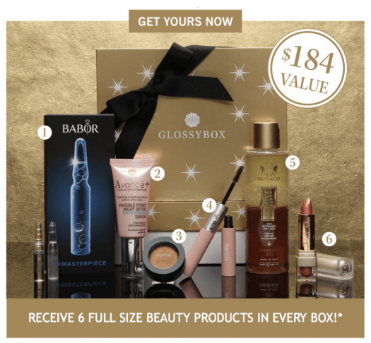 Read more about the article GLOSSYBOX Limited Edition Holiday Box – On Sale Now + Full Spoilers