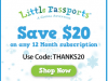 Little Passports – Save $20 Off An Annual Subscription
