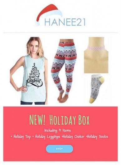 HANEE21 Holiday Box - On Sale Now!