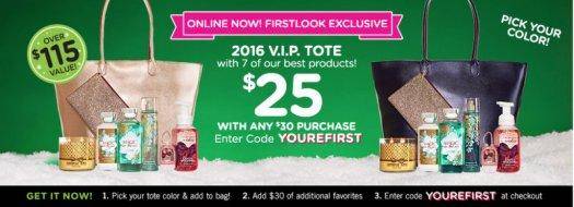 Bath & Body Works Black Friday VIP Tote!